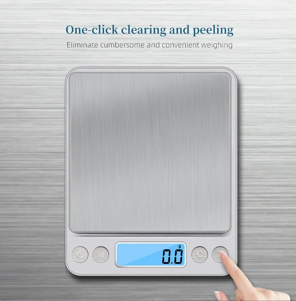 Protable 500g 300g 200g specifications of digital kitchen scales precision scales food and jewelry scales postal scales
