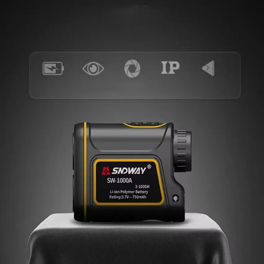 Telescope Laser Range Finder 600m 1000m 1500m Monocular Metro Laser Distance Meter for Hunting Digital Tape Measure Laser