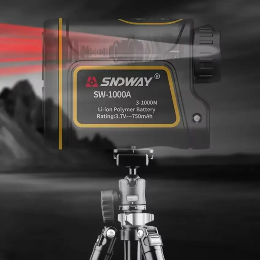 Telescope Laser Range Finder 600m 1000m 1500m Monocular Metro Laser Distance Meter for Hunting Digital Tape Measure Laser