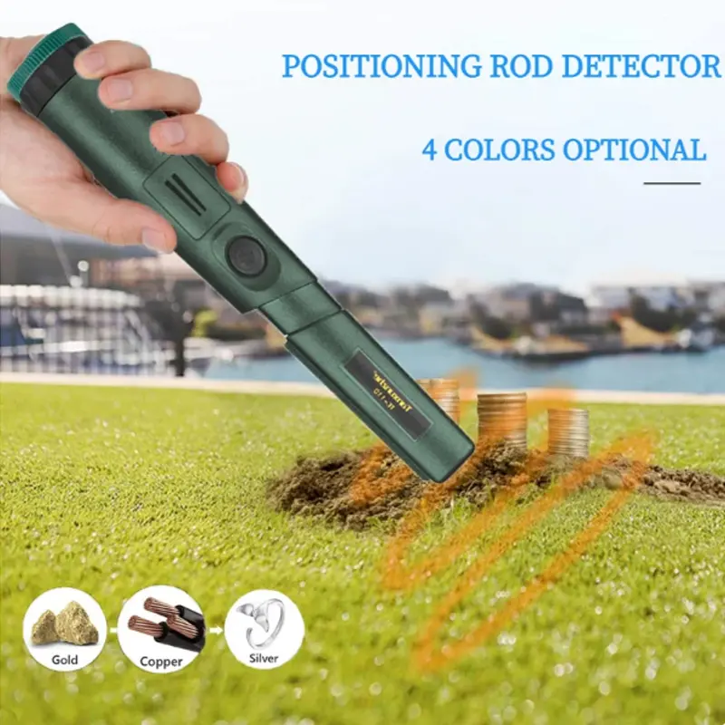 2025 New high Sensitive Metal Detector pointer Pinpointing GP-pointer IP68 waterproof Hand Held Metal Detector with Bracelet kit