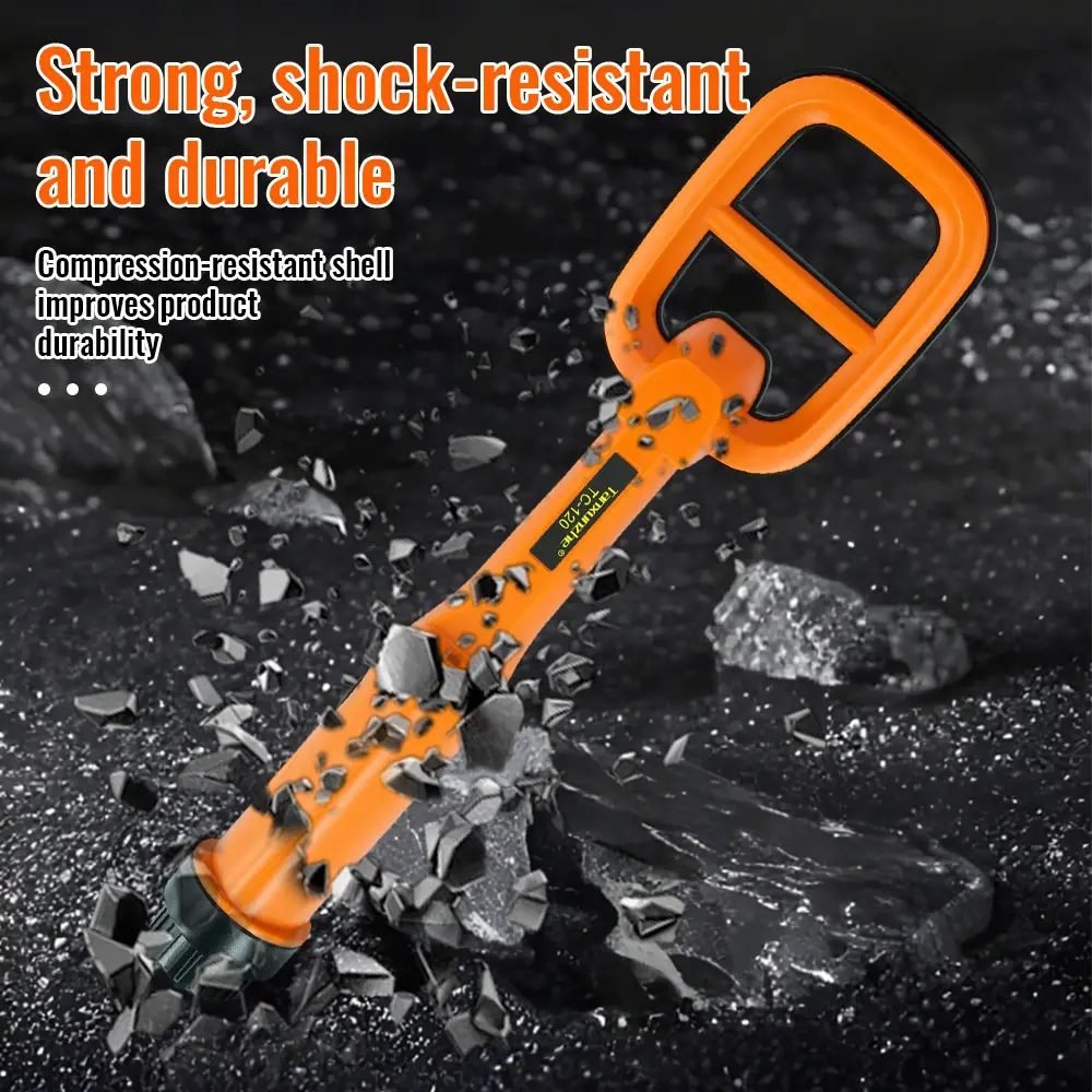 TC-120 Metal Finder Metal Detector Hand Held Pulse Pinpointer Induction Diving Treasure Waterproof Metal Detector