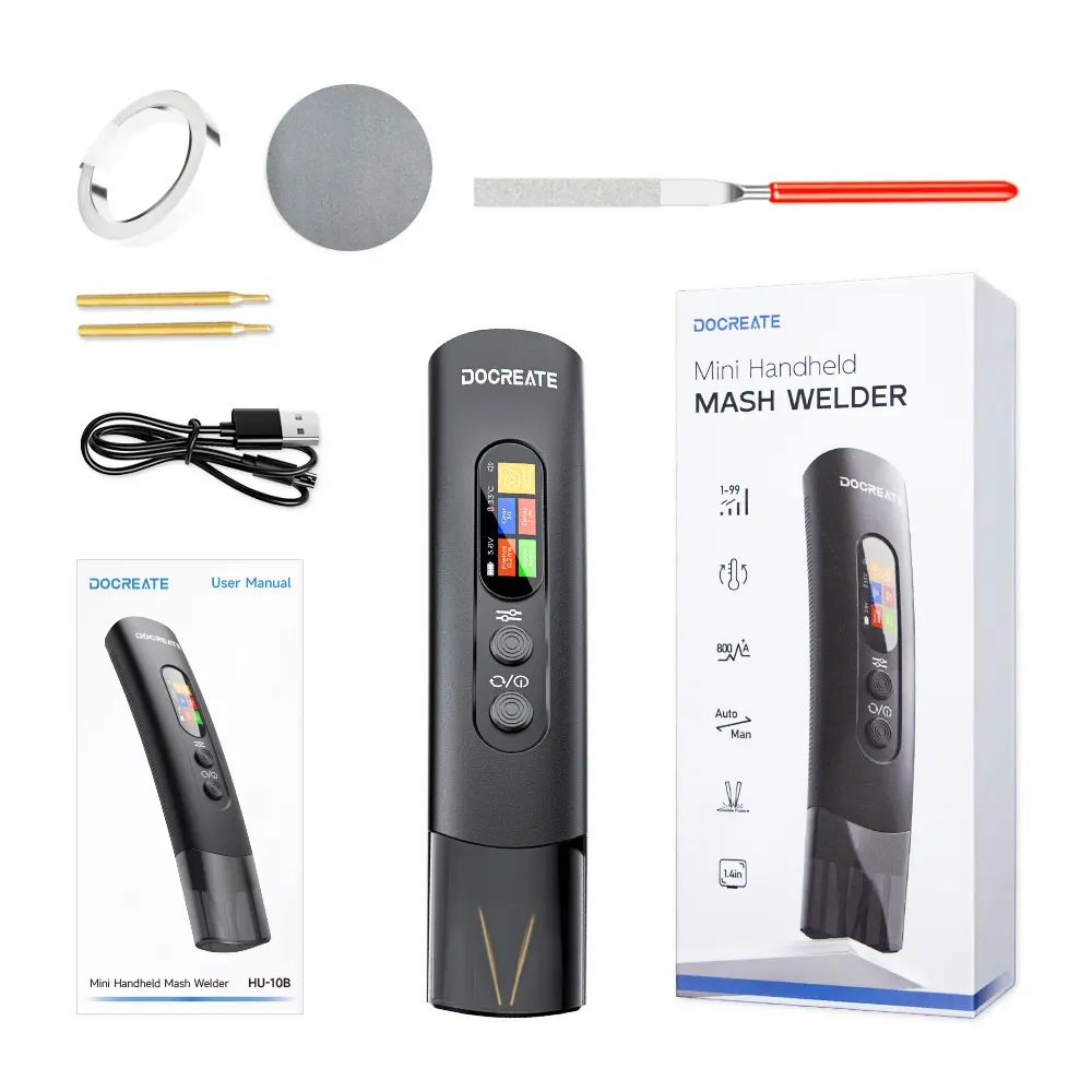 Professional mini handheld spot welding machine DIY household dual pulse adjustable portable battery nickel spot welding machine