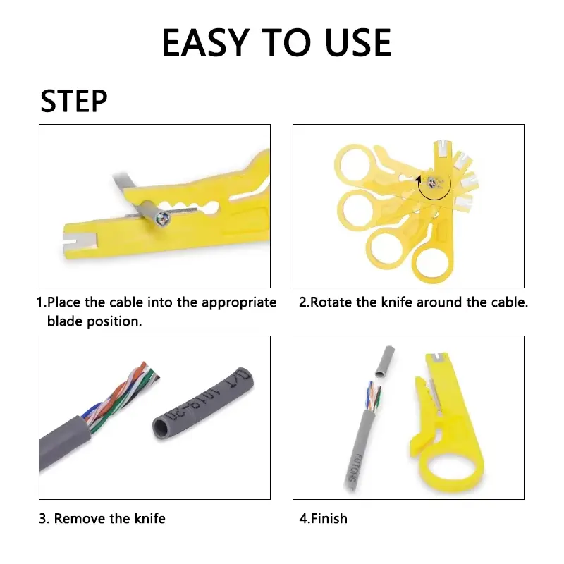 1PC Stripper Crimping Tool Crimping Tool Crimping Pliers Cable Stripper Multifunction Tool Wire Cutter Multifunction Hand Tool