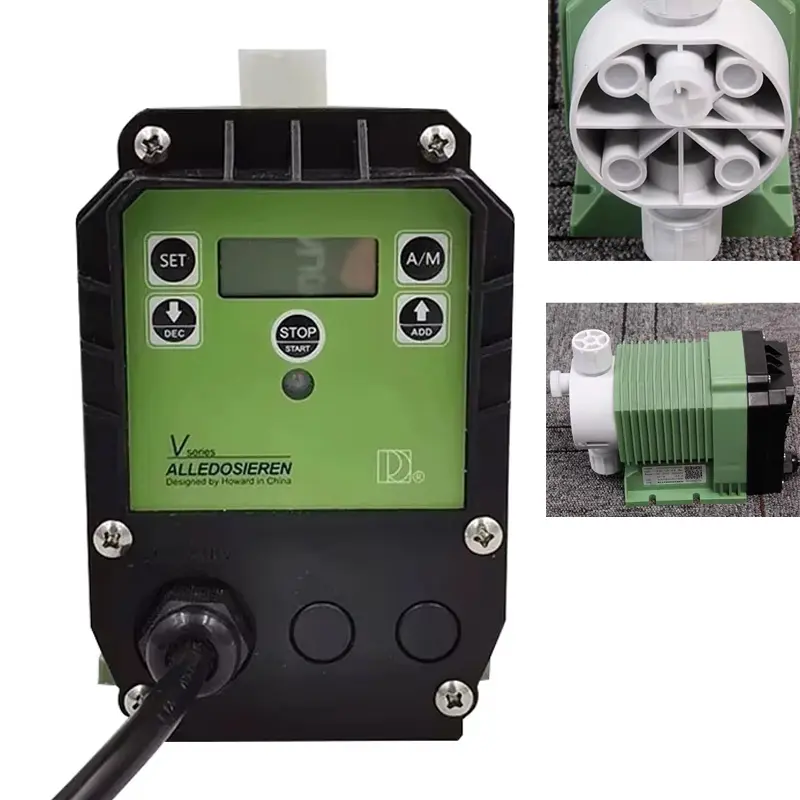 220V Electromagnetic Diaphragm Metering Dosing Pump Acid Chlorine Dosing Acid  Alkali Resistant Diaphragm Pump