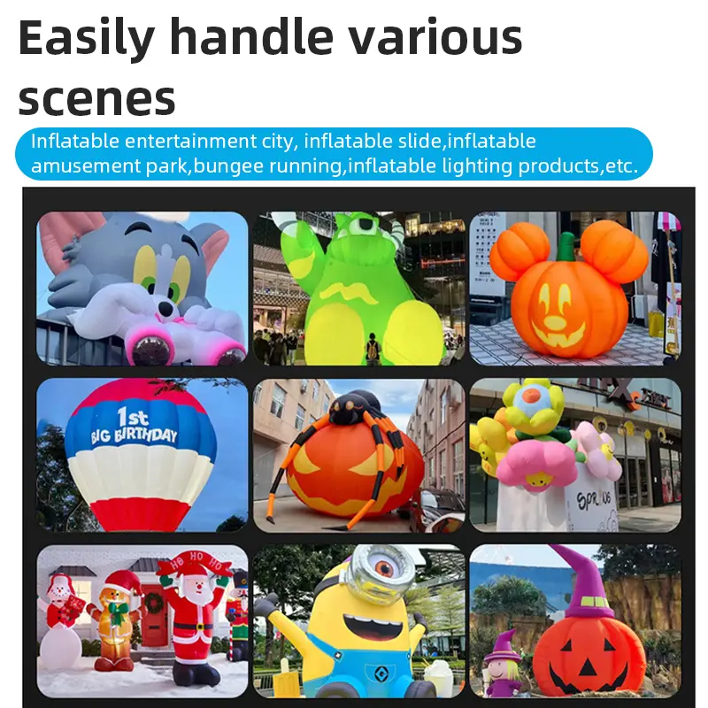 Inflatable Blower Is Suitable Inflatable Cartoon Models Electric Inflatable Fan Is Suitable for Festival Activities Business