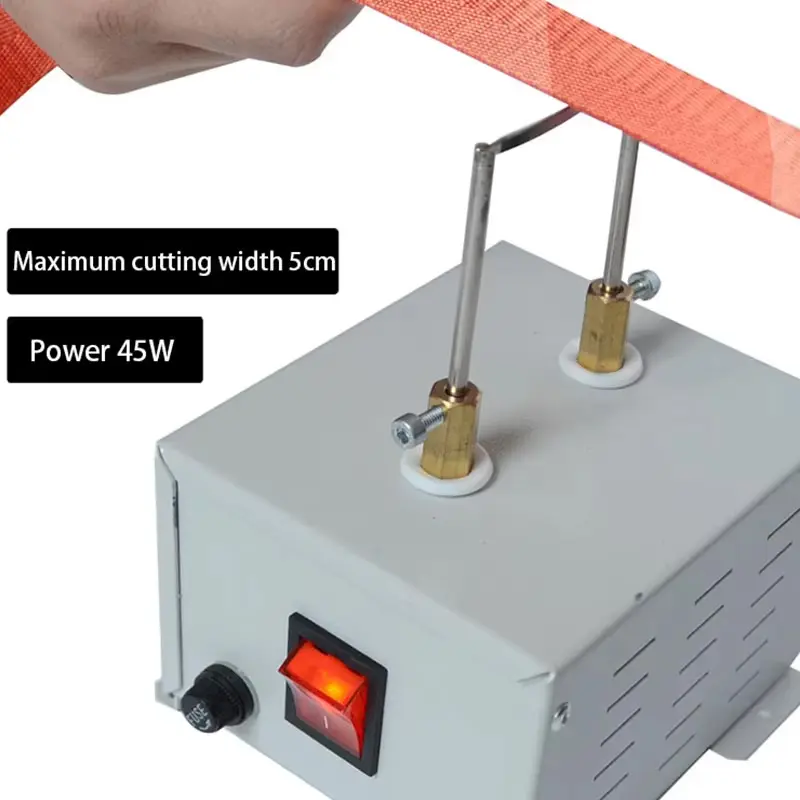 220V New Mini Hot Cutter Electric Heating Cutter Suitable For Ribbon Lace Braid Ribbon Cutting Machine
