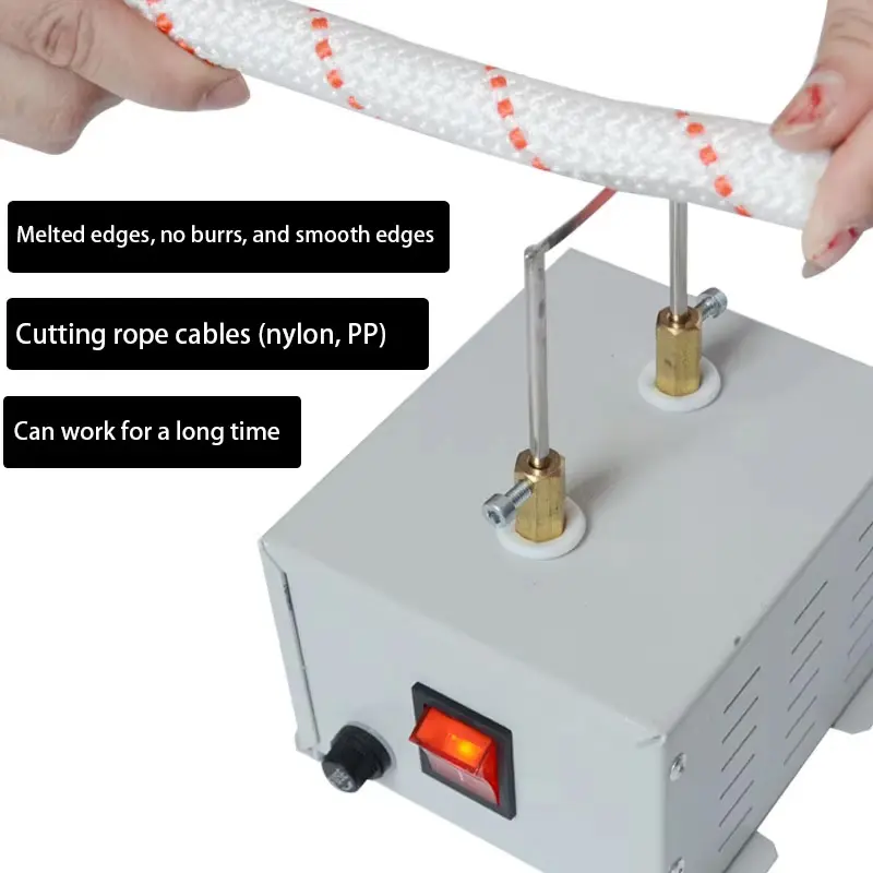 220V New Mini Hot Cutter Electric Heating Cutter Suitable For Ribbon Lace Braid Ribbon Cutting Machine