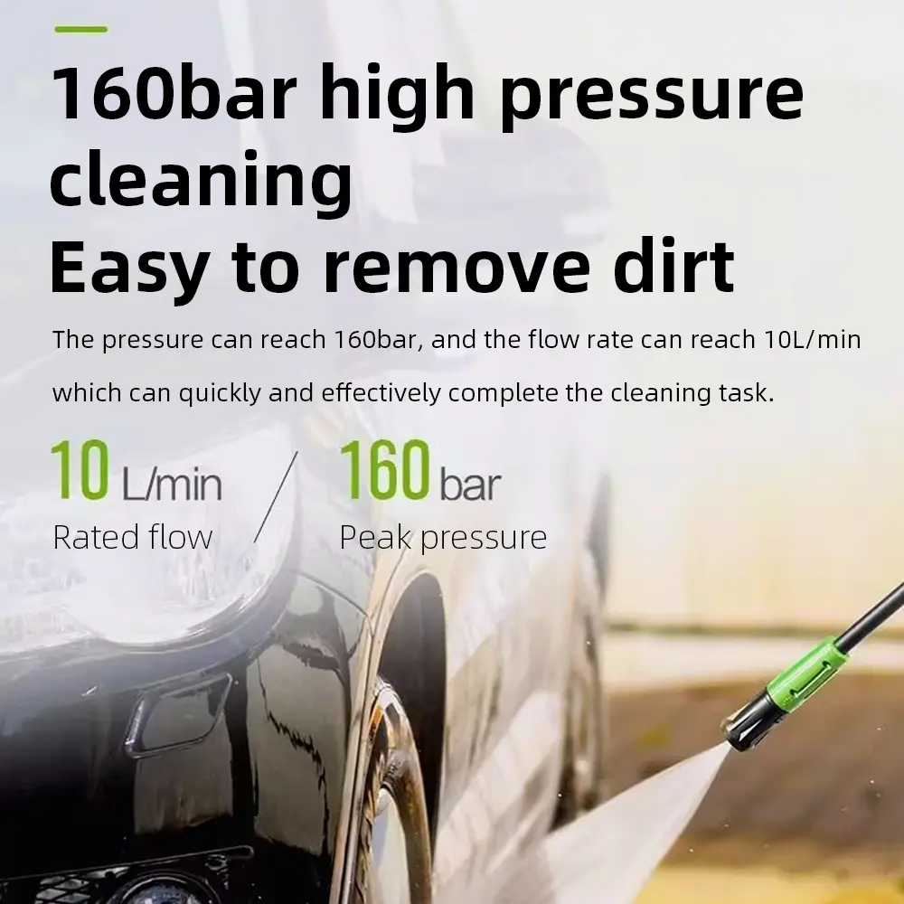 1700W/1500W High Power Electric Pressure Washer 220V Portable Automatic Car Washing Machine with High Pressure Pump Spray Gun