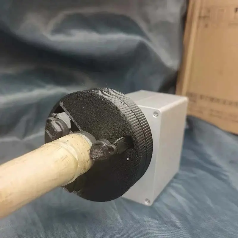 Portable Fishing Rod Winding Machine DIY Fishing Rod Adjustable 0-50RPM Epoxy Resin Spin Coating Machine