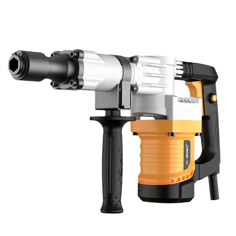 220V Heavy-Duty Electric Pick Industrial-Grade Wall Demolition Hammer Suitable for Breaking Wall Concrete Chisel Tools Slotting