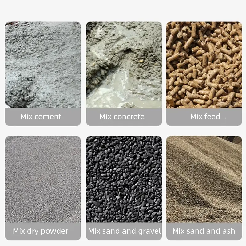 High Power Electric Cement Mixer Dual Head Mortar Mixer Machine Concrete Mixing Tool  Paint Coating Mixer For Construction sites