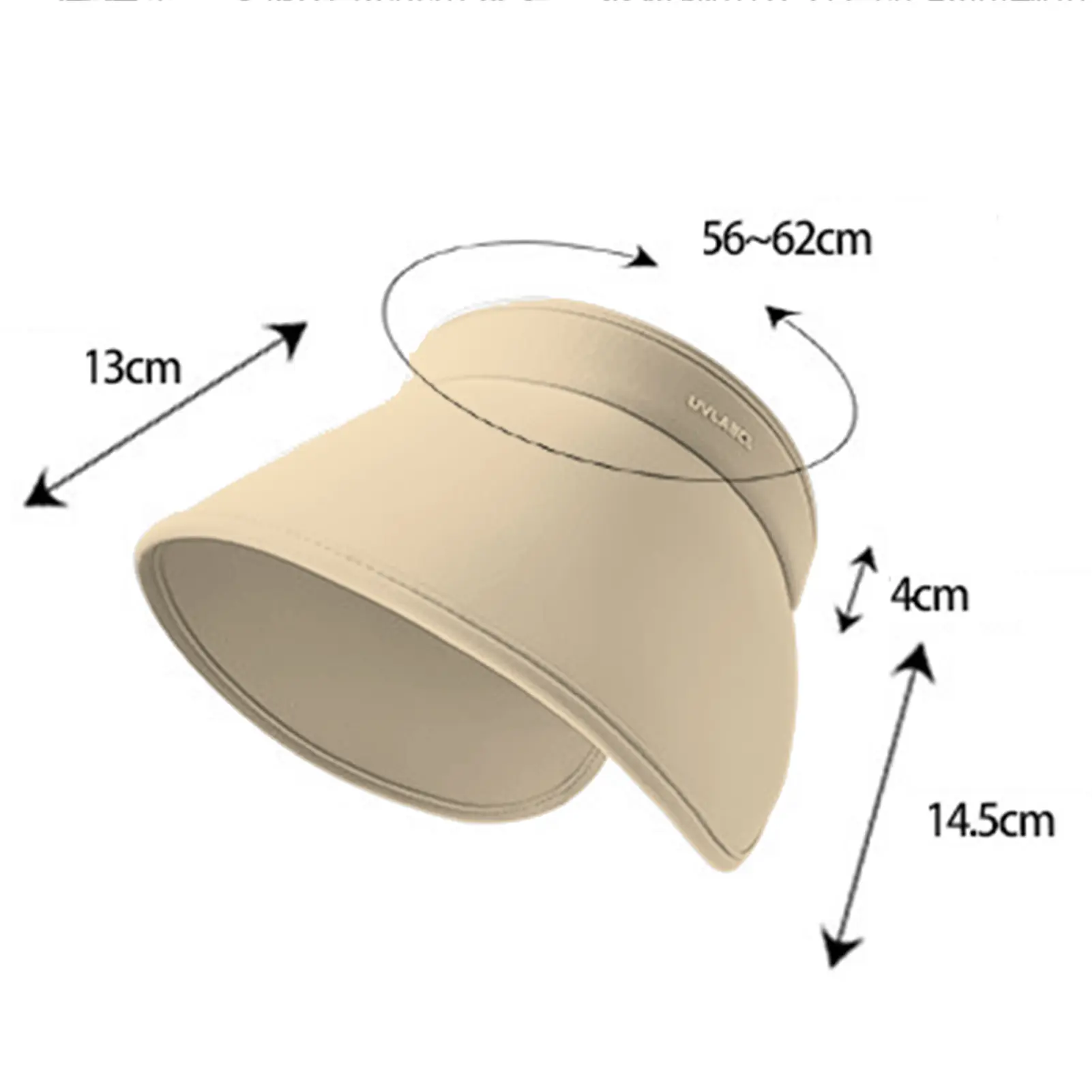 Womens Wide Brim Sun Hat Summer Wrap Around Face UV Protection Sun Visor Breathable Outdoor Sunscreen Cap for Beach Travel Sport
