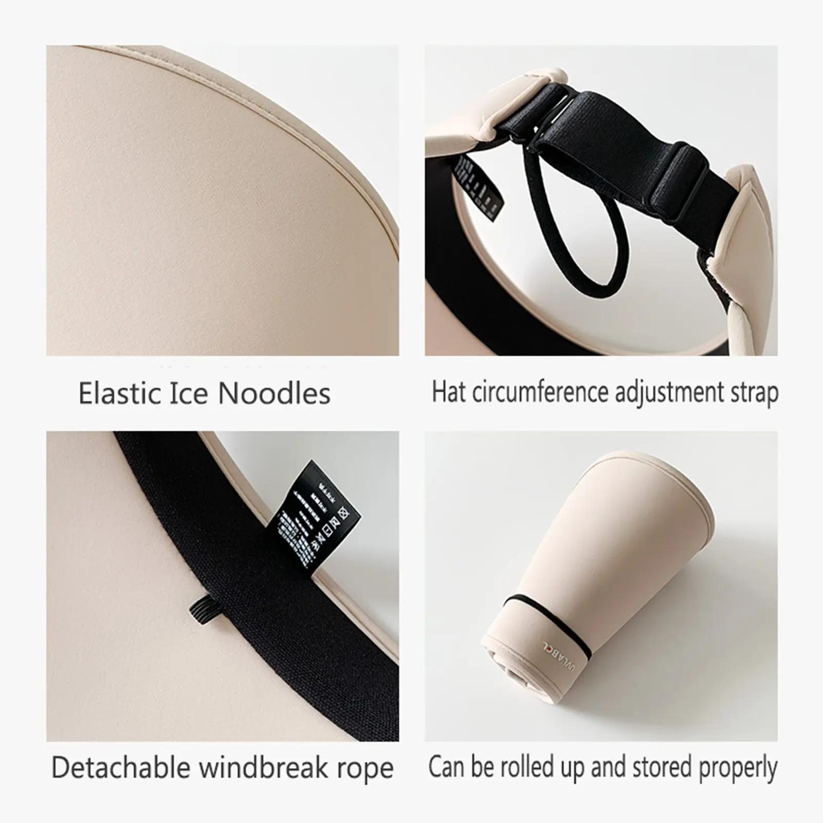 Womens Wide Brim Sun Hat Summer Wrap Around Face UV Protection Sun Visor Breathable Outdoor Sunscreen Cap for Beach Travel Sport