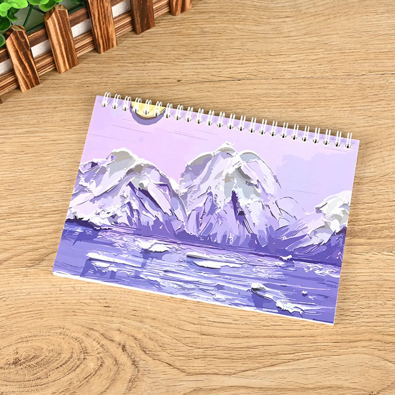 A5 Double-Sided Release Book Sticker Washi Tape Collecting Album Reusable Coil Blank Release Paper for DIY Scrapbook