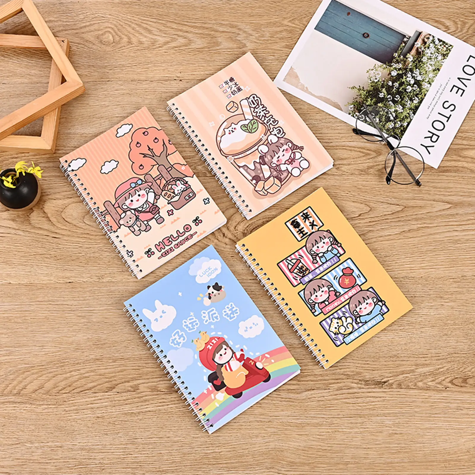 A5 White Release Paper Loose Leaf Storage Book for Sticker Washi Tape Masking Tape Storage Accessories Scrapbooking DIY Tool