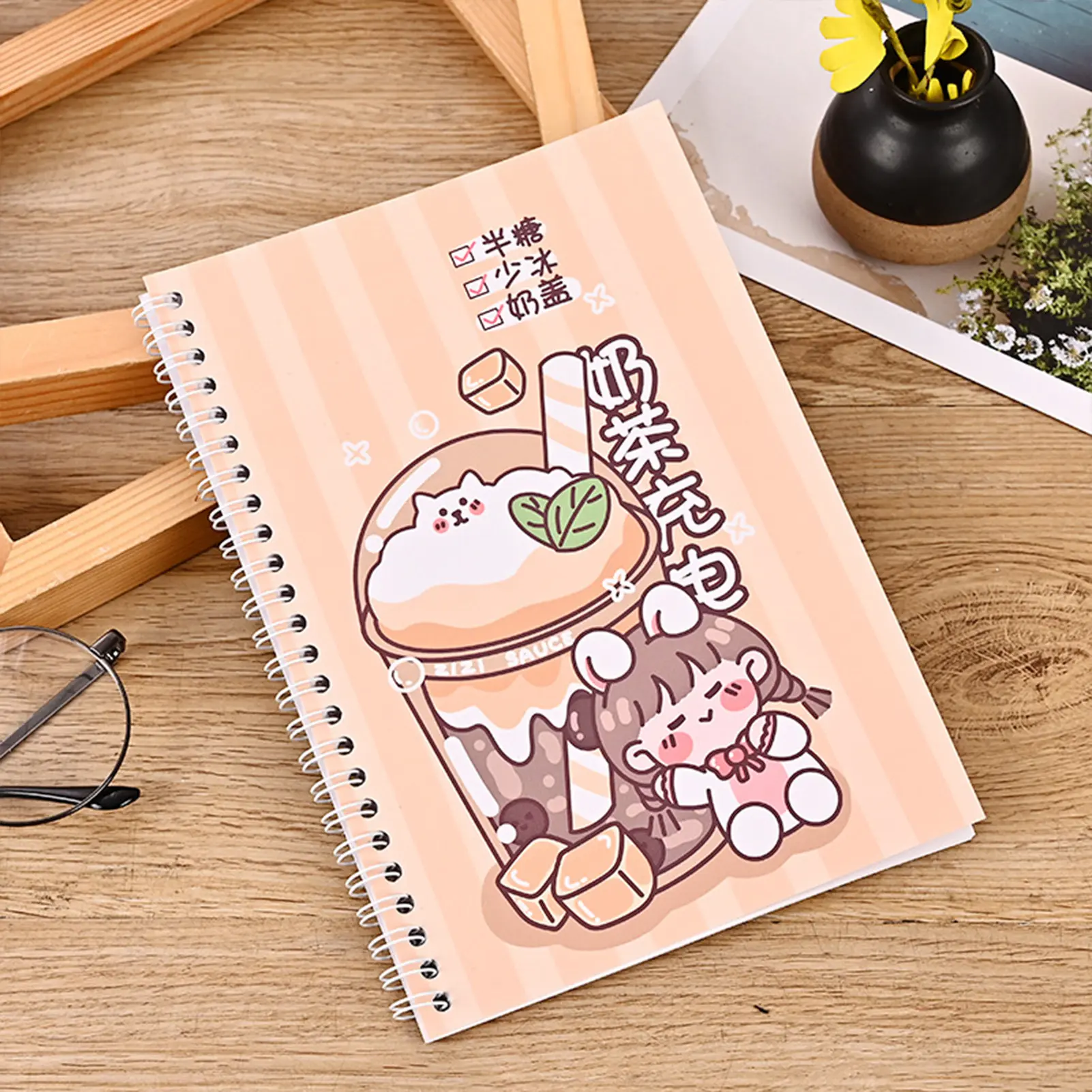 A5 White Release Paper Loose Leaf Storage Book for Sticker Washi Tape Masking Tape Storage Accessories Scrapbooking DIY Tool