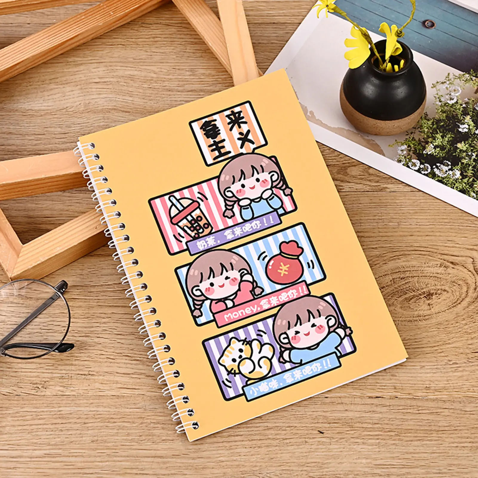 A5 White Release Paper Loose Leaf Storage Book for Sticker Washi Tape Masking Tape Storage Accessories Scrapbooking DIY Tool