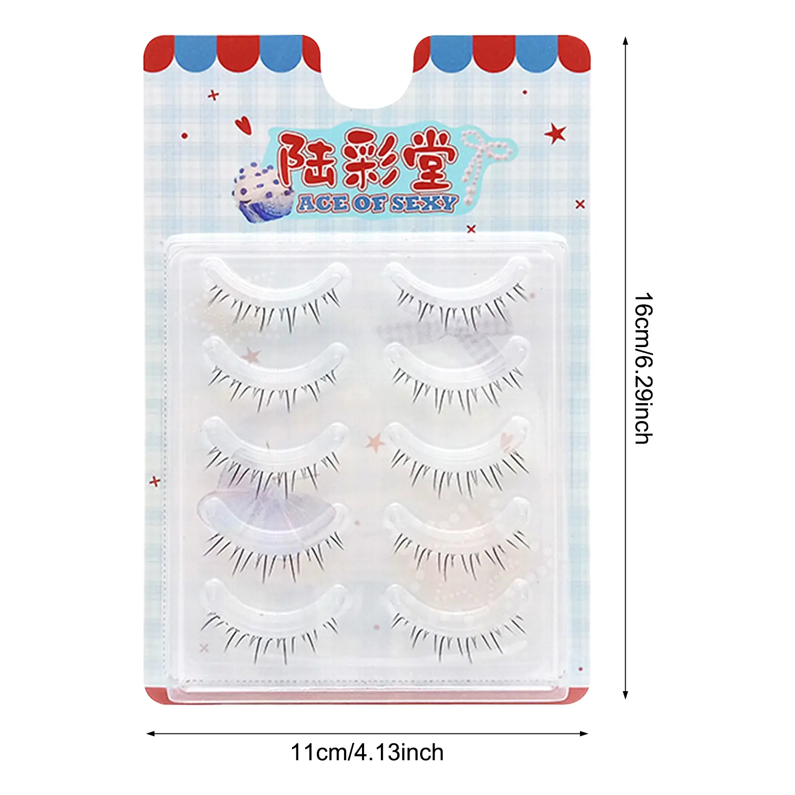 10Pcs Lower Eye Lashes Extention Natural False Eyelashes Wispy Bottom Eyelashes For Beginner Makeup Tools
