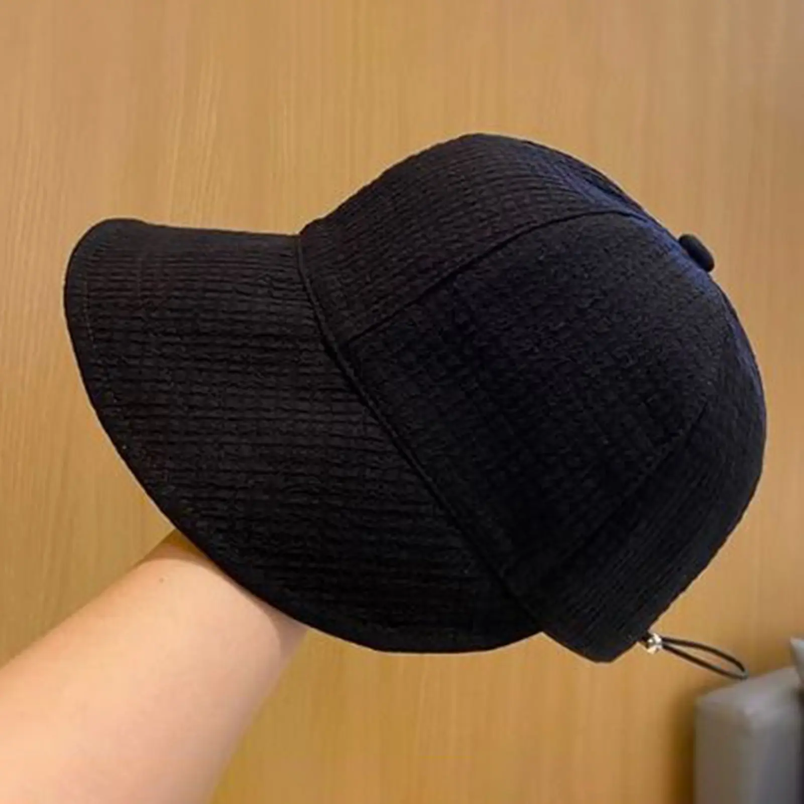 Foldable Sunhat Summer Outdoor Beach Fisherman Hat Sunscreen Protection Cap Adjustable Cotton Wide Brim Bucket Caps for Women