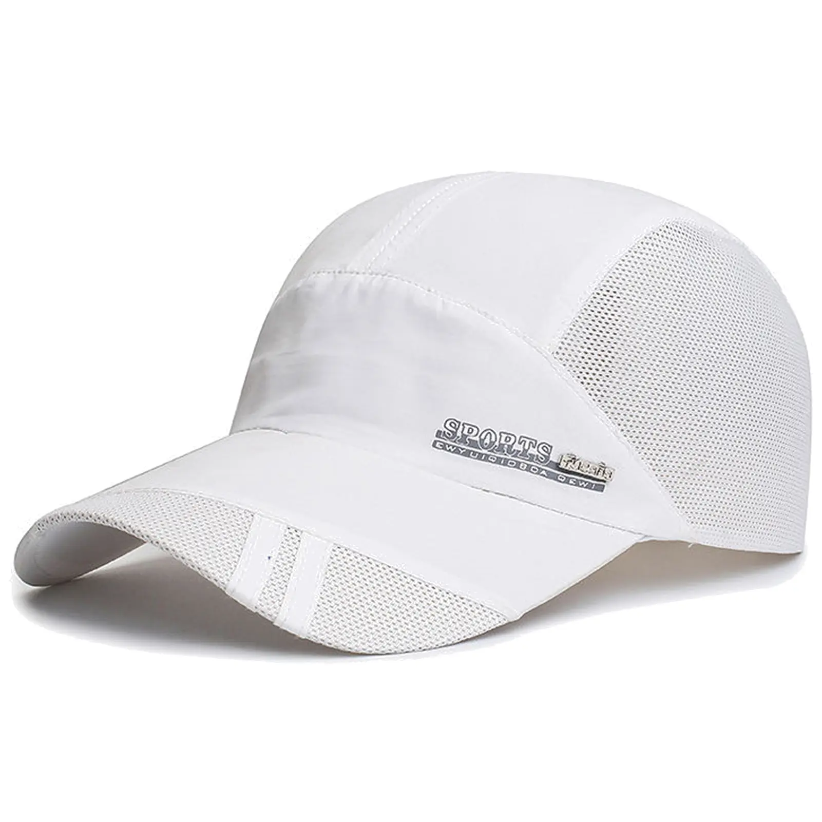 Casual Unisex Adult Baseball Cap Hat Summer Ultra-light Breathable Mesh Side Low Profile Skullcaps for Outdoor Activities