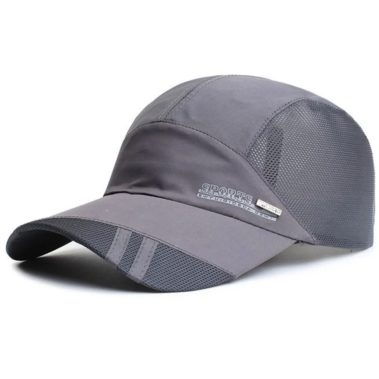 Casual Unisex Adult Baseball Cap Hat Summer Ultra-light Breathable Mesh Side Low Profile Skullcaps for Outdoor Activities