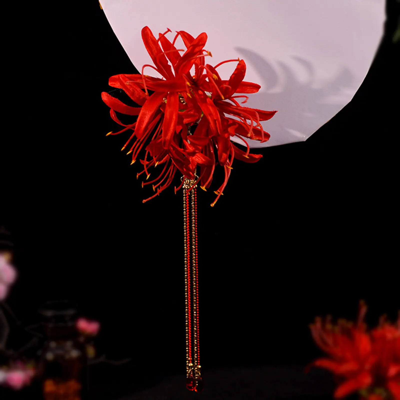 Equinox Flower Clip Hairpin Chinese Style Retro Headware Wedding Party Bridle Hair Pin DIY Decoration Accessories
