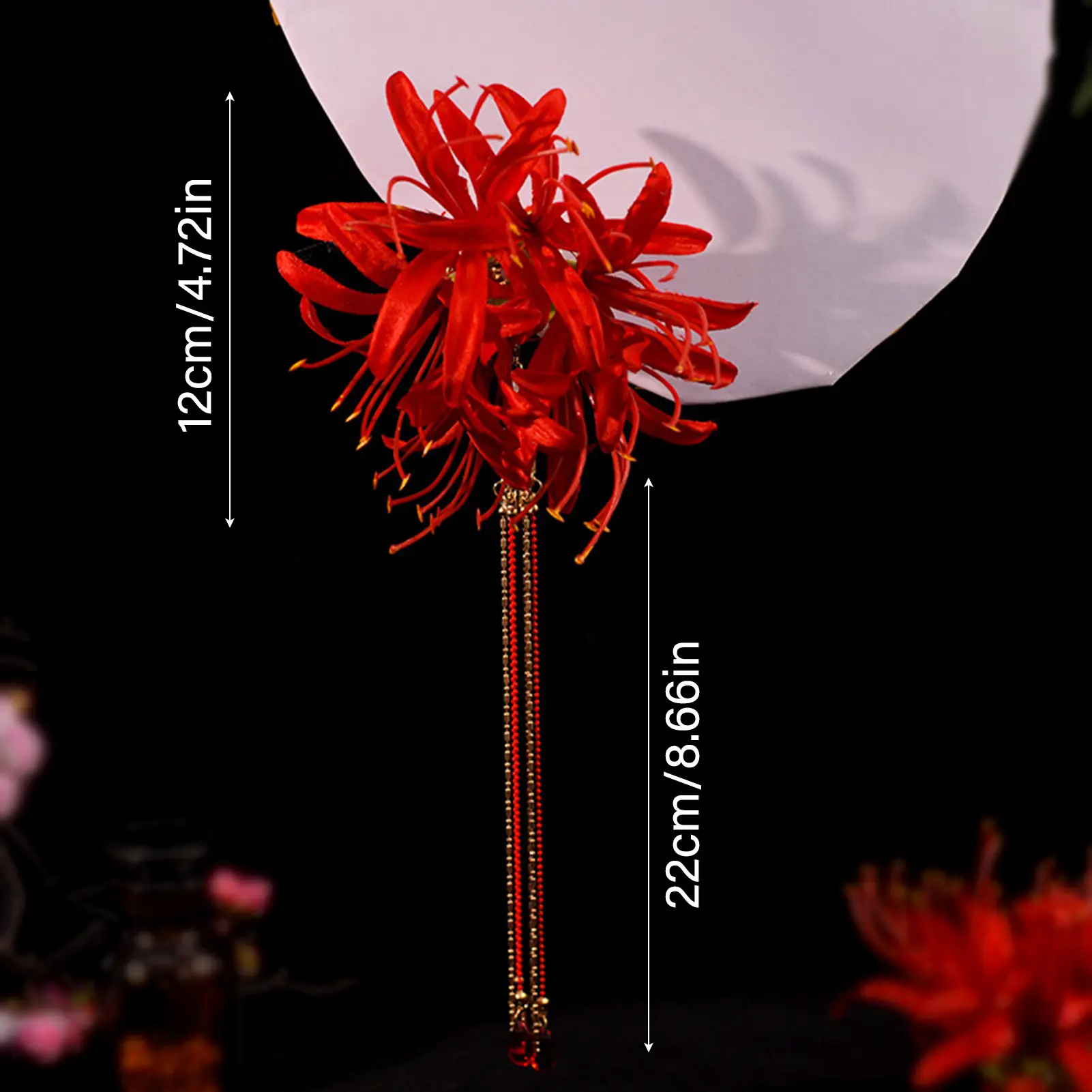Equinox Flower Clip Hairpin Chinese Style Retro Headware Wedding Party Bridle Hair Pin DIY Decoration Accessories