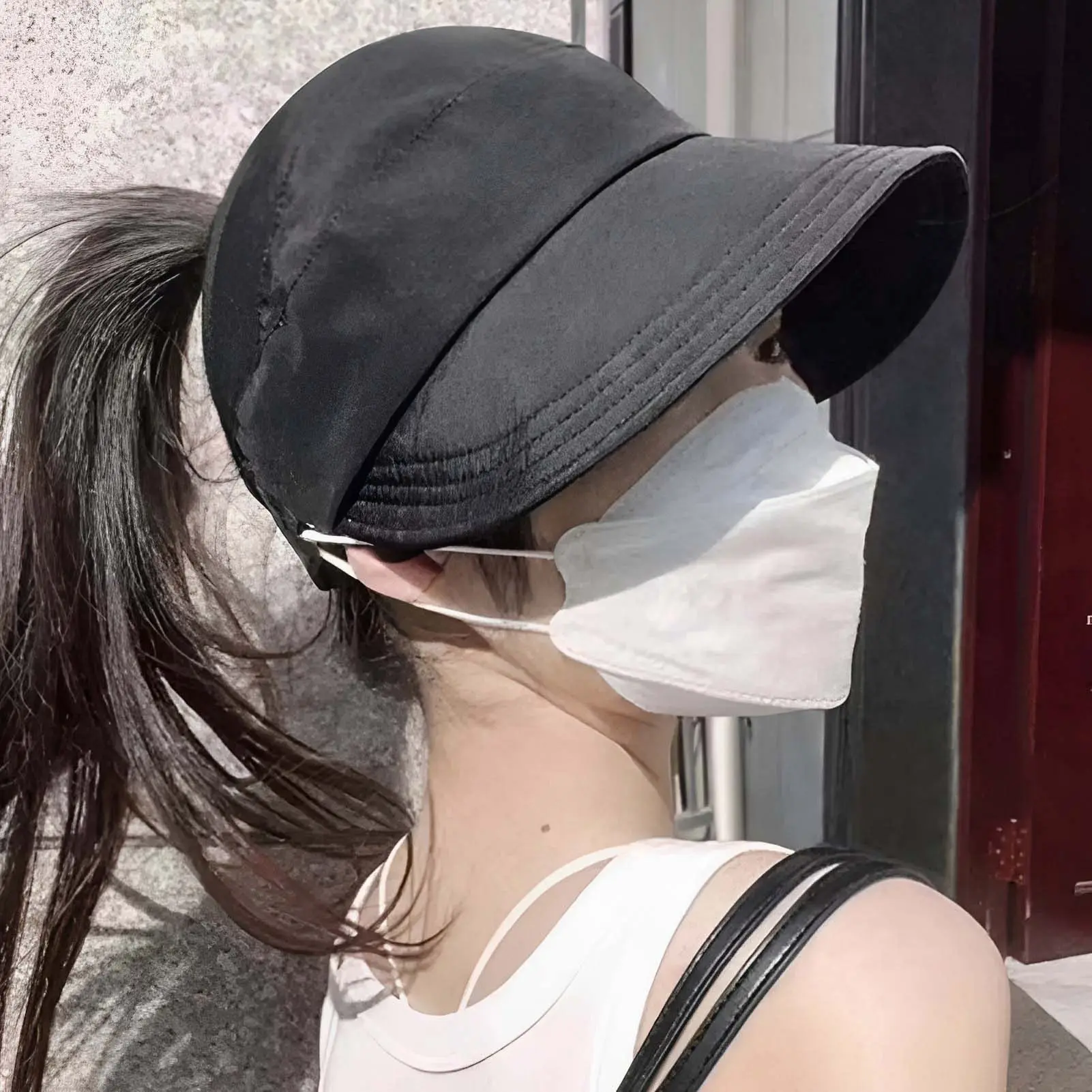 Womens Summer Sun Hat Women's Casual Sun Hats UV Protections Cooling Summer Sun Visor Hats for Fishing Hiking Camping Gift
