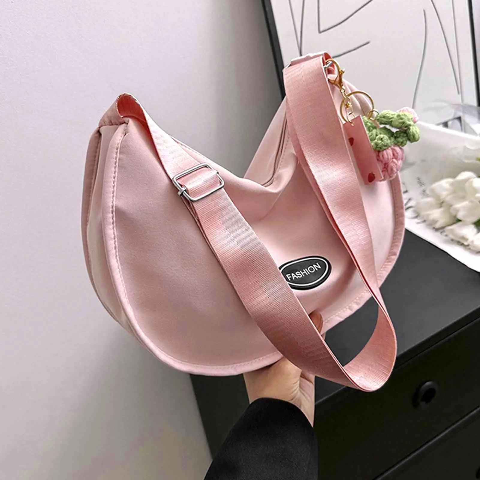 Shoulder Bags Women Solid Harajuku All-match Simple Multifunctional Handbags Large Capacity Cross Body Bags Are Lovely And Fresh