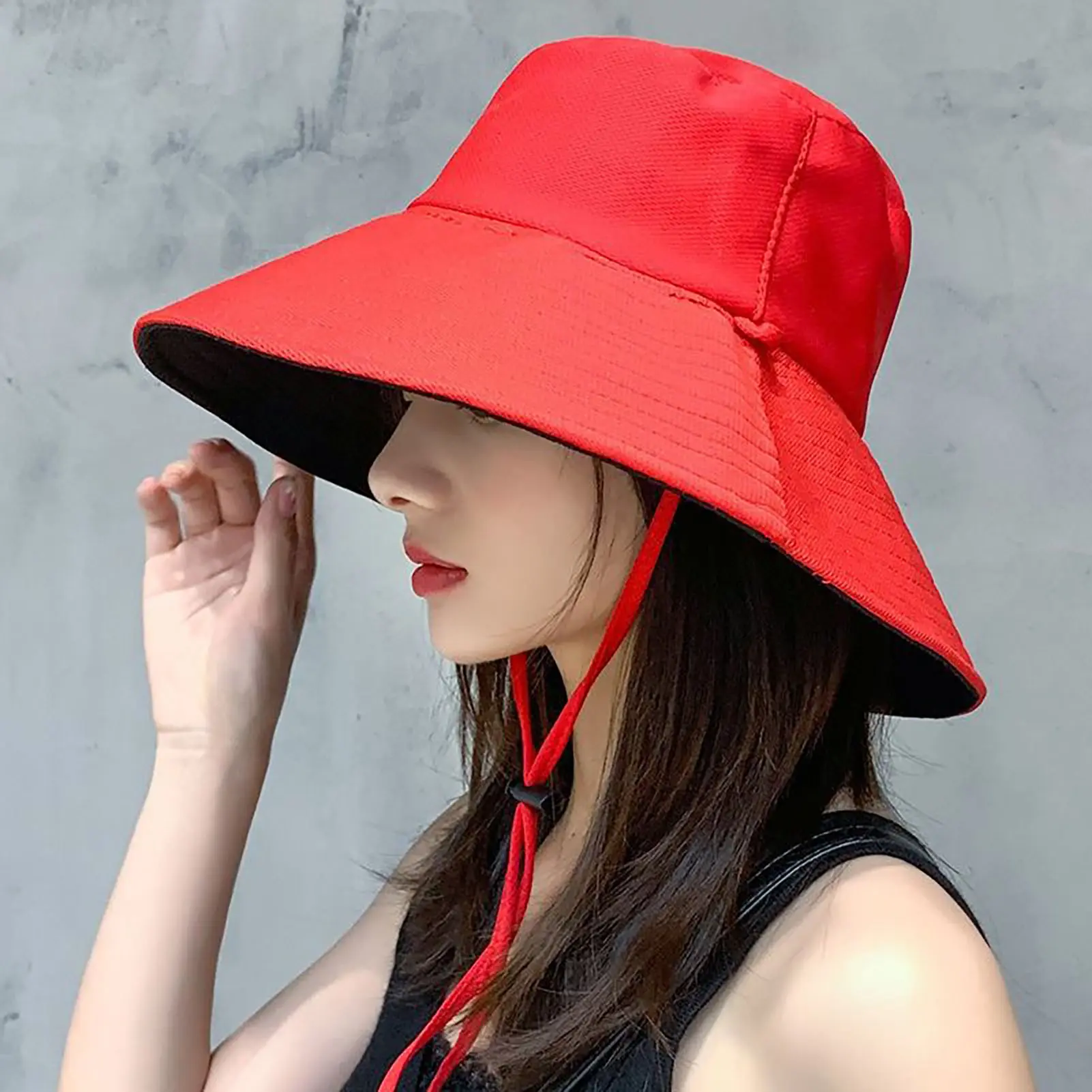 New Korean Women Men Bucket Hat Anti-uv Beach Sun Hat Summer Sunscreen Panama Hat Outdoor Foldable Portable Fisherman Cap