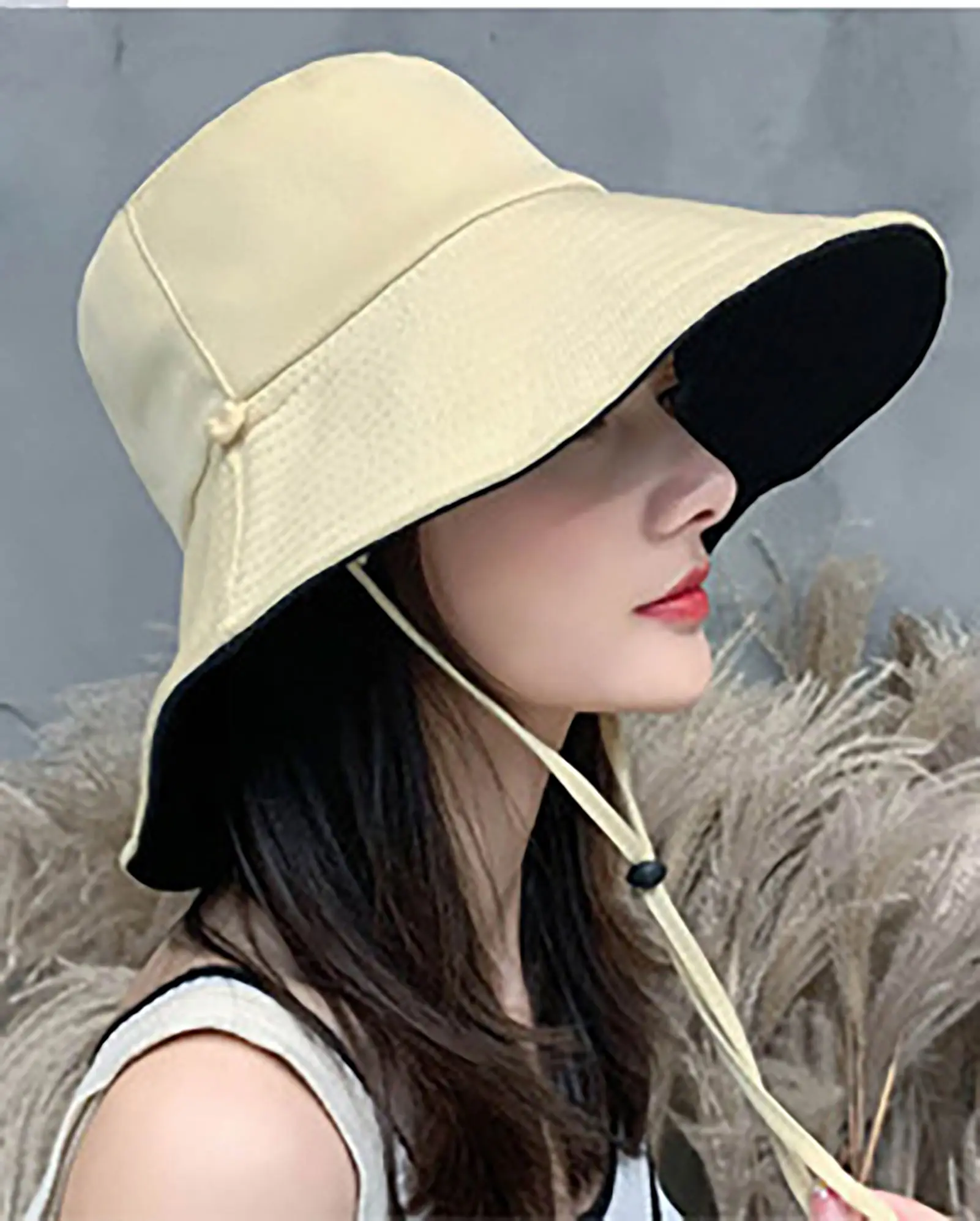 New Korean Women Men Bucket Hat Anti-uv Beach Sun Hat Summer Sunscreen Panama Hat Outdoor Foldable Portable Fisherman Cap