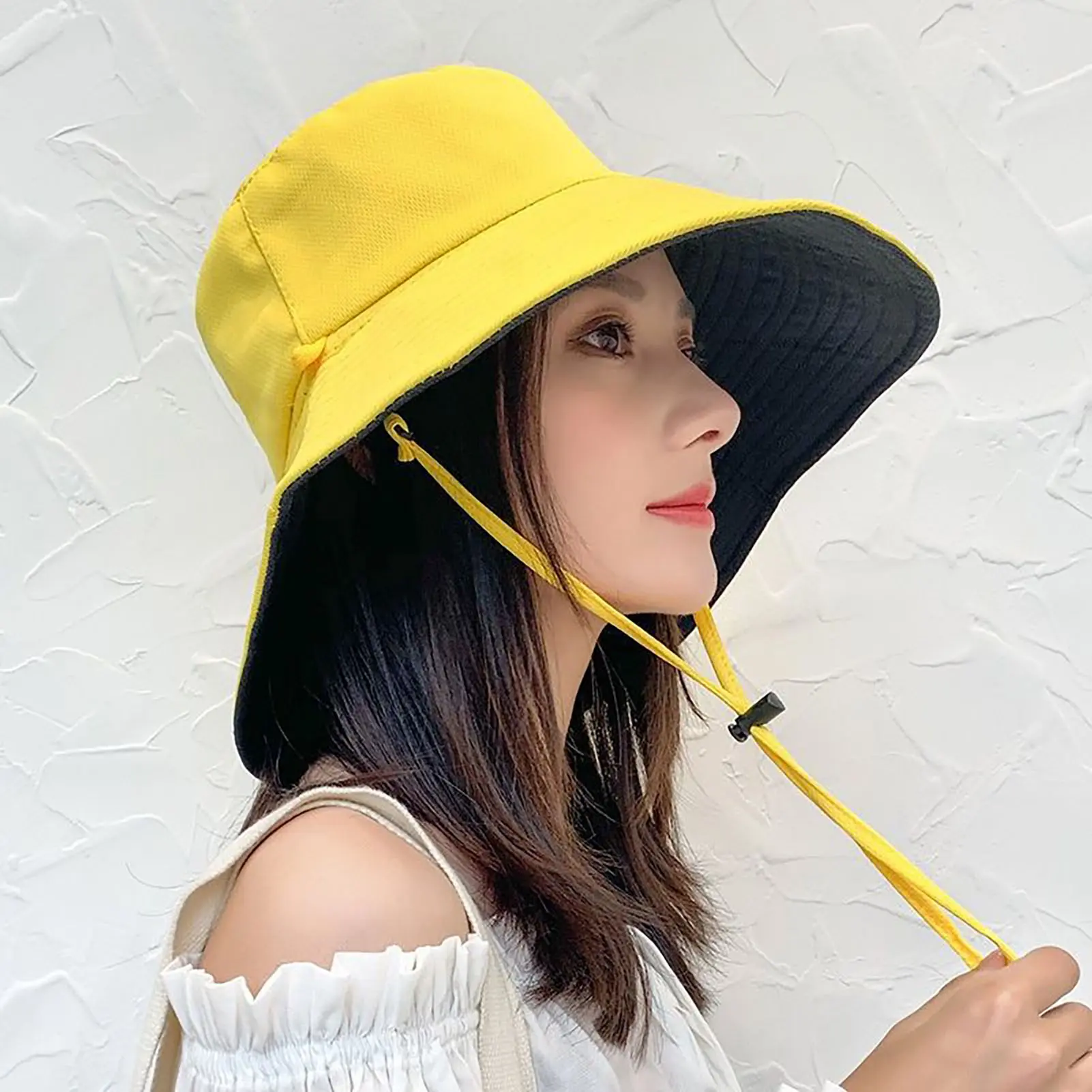 New Korean Women Men Bucket Hat Anti-uv Beach Sun Hat Summer Sunscreen Panama Hat Outdoor Foldable Portable Fisherman Cap
