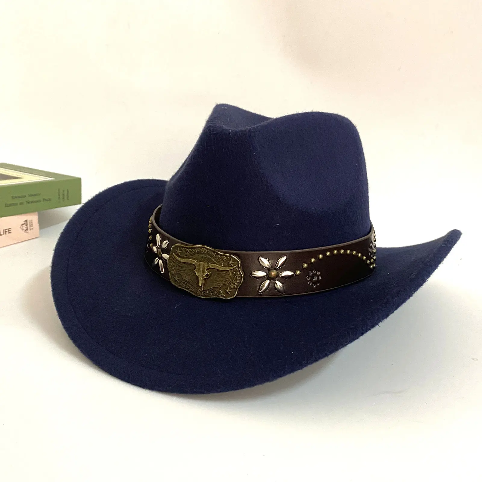 Vintage Western Cowboy Hat Classic Western Cowboy Hats Western Style Cowboy Cowgirl Hats for Travel Fishing Hiking Summer