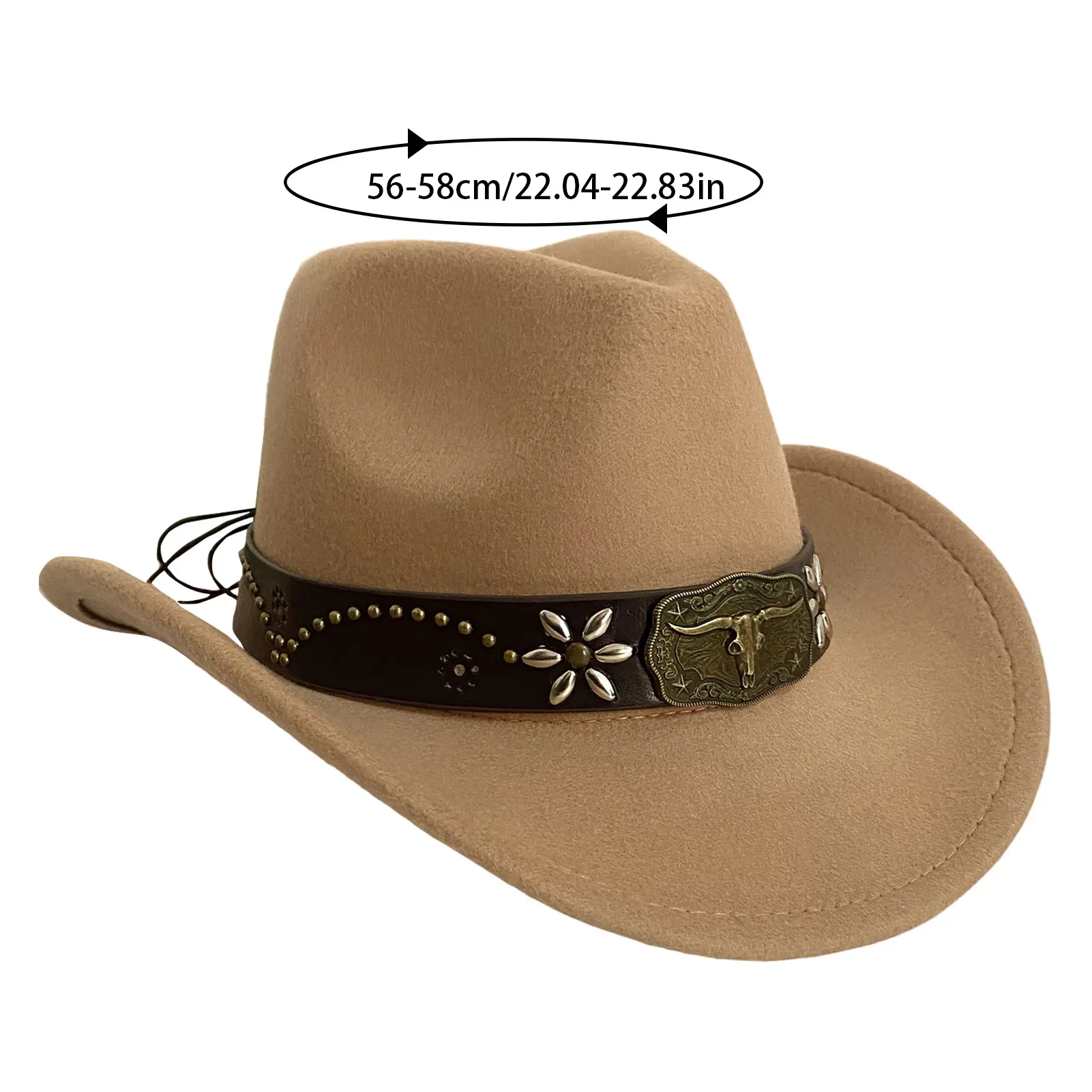Vintage Western Cowboy Hat Classic Western Cowboy Hats Western Style Cowboy Cowgirl Hats for Travel Fishing Hiking Summer