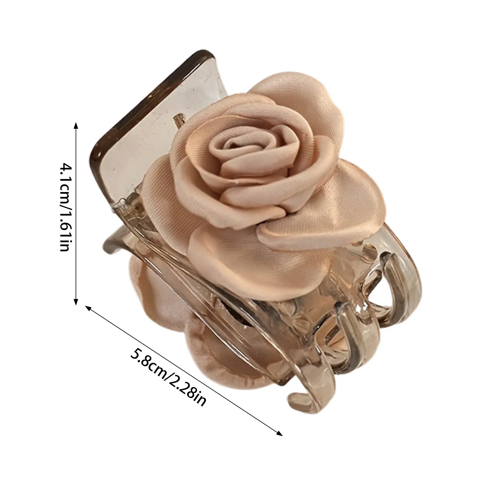 Hairpin Medium Claw High Ponytail Shark Durable Non-slip Grip Birthday Valentine's Day Gift Versatile Hair Styling Tool