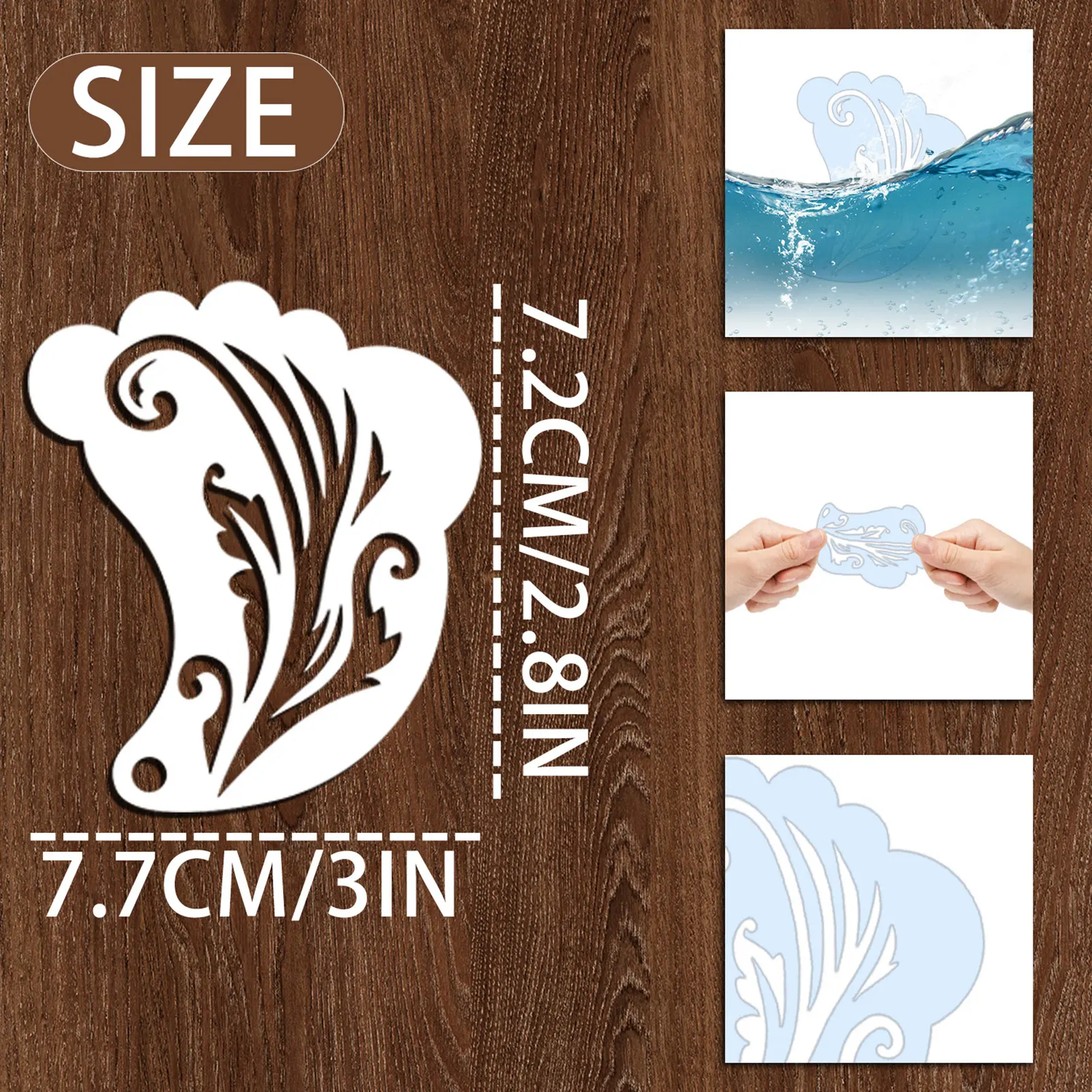 Reusable Face Paint Templates Hollowed Multiple Pattern Body Art Paint Stencils Easy Use Hand Painting DIY Makeup Tools Adults