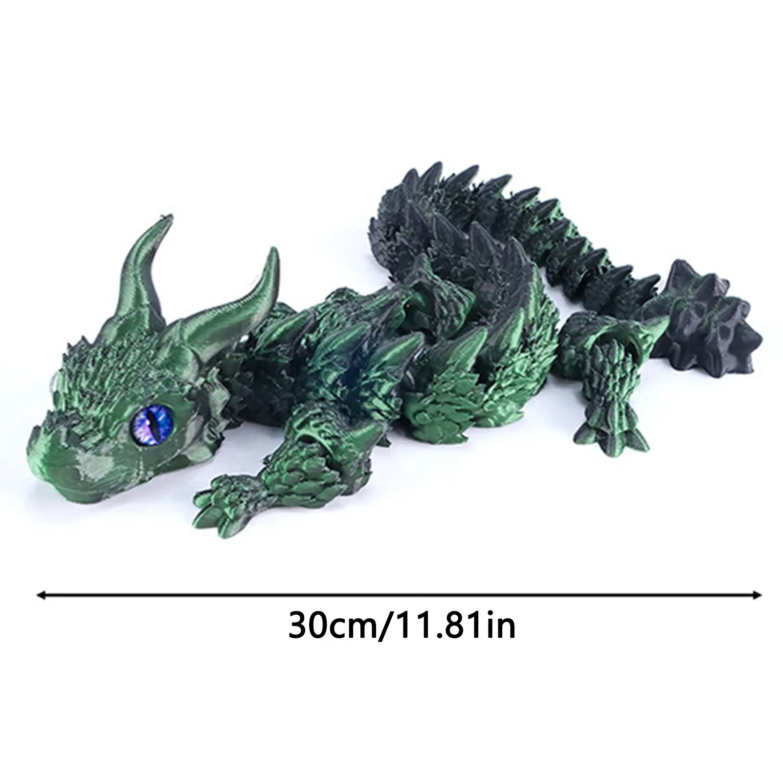 New 3d Printing Joints Can Be Moved To Simulate The Dragon Toy Model Office Desktop Ornaments Realistic Dragon Ornaments Gifts