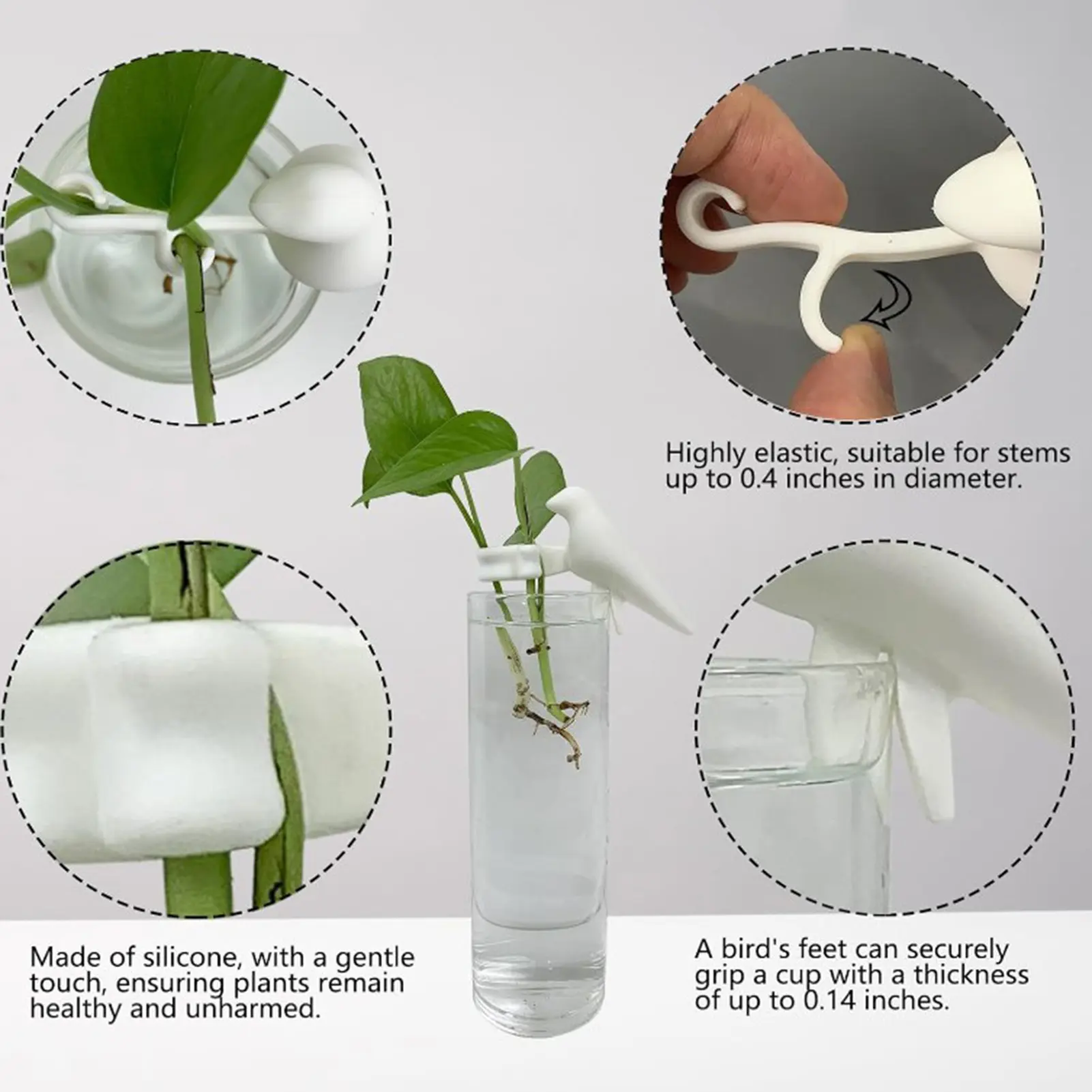 Plant Fixer Propagation Partner Holder Plant Stem Support Plant Support Stem Shoots And Cuttings Plant Propagation Station