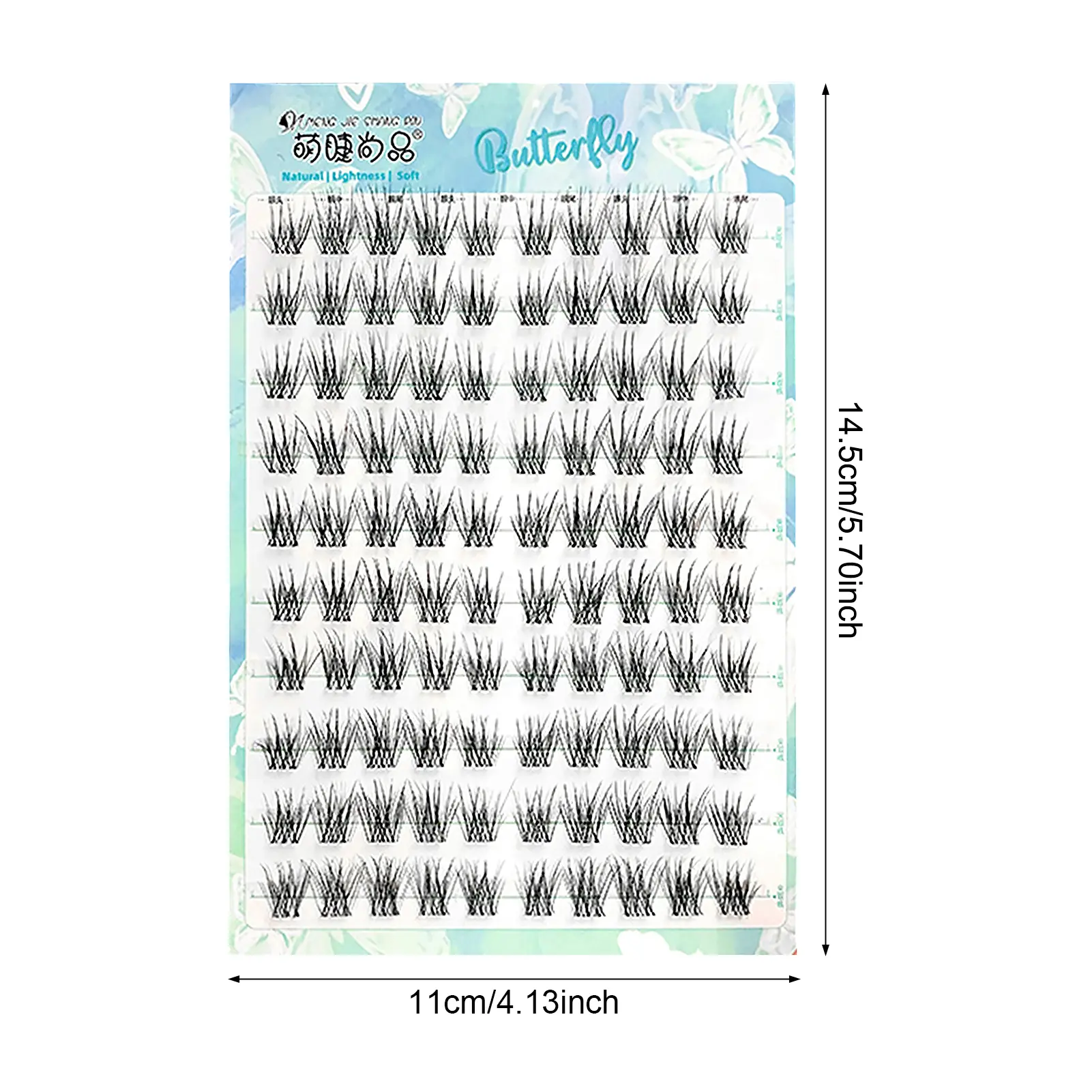 Daily Eyelashes Clusters Natural Wispy False Eyelashes Glue-free Realistic False Eyelashes Perfect for Night Out Eye Makeup