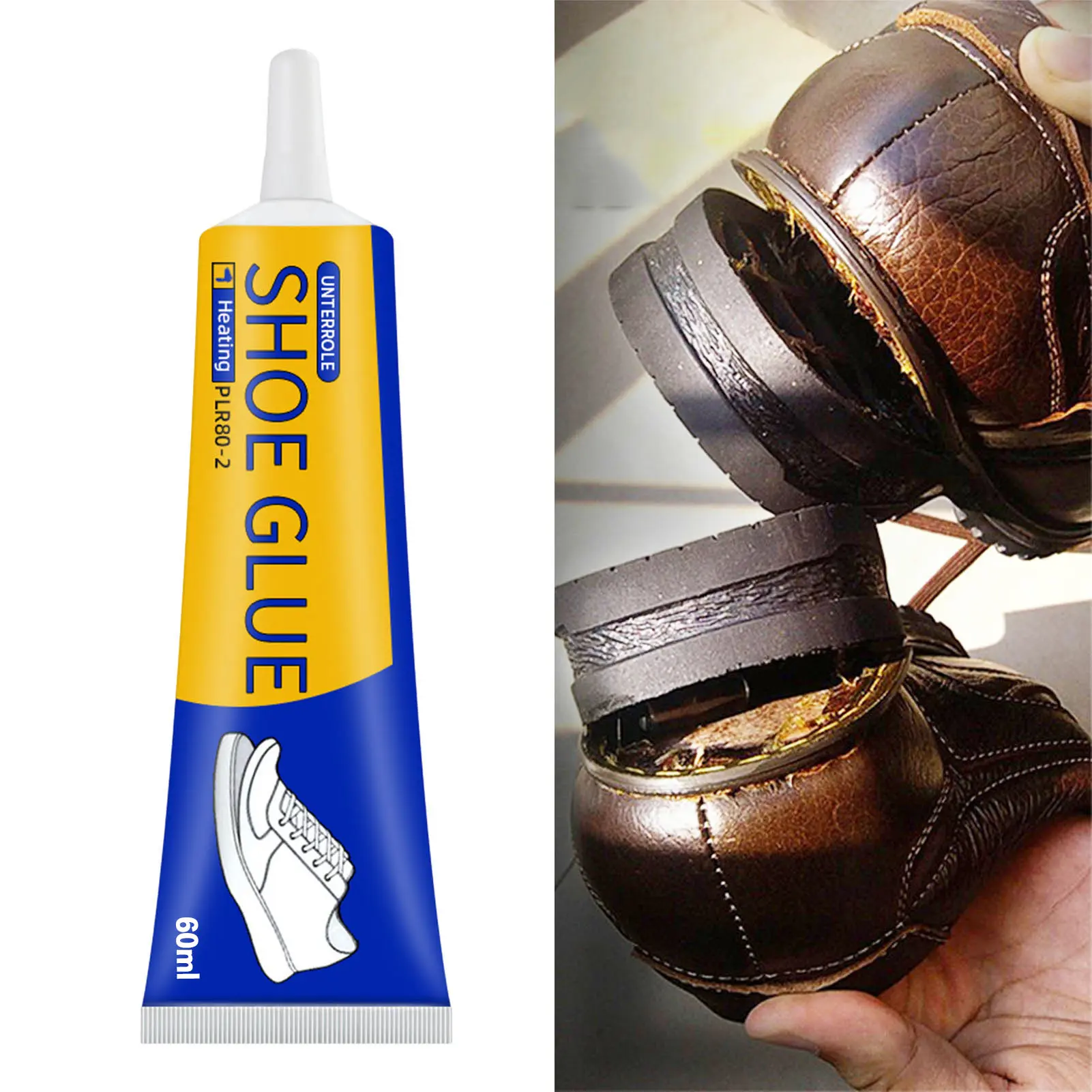 1/3pcs 60ML Clear Shoe Repair Adhesive Universal Waterproof Strong Repair Glue Leather Shoe Repair Sealant