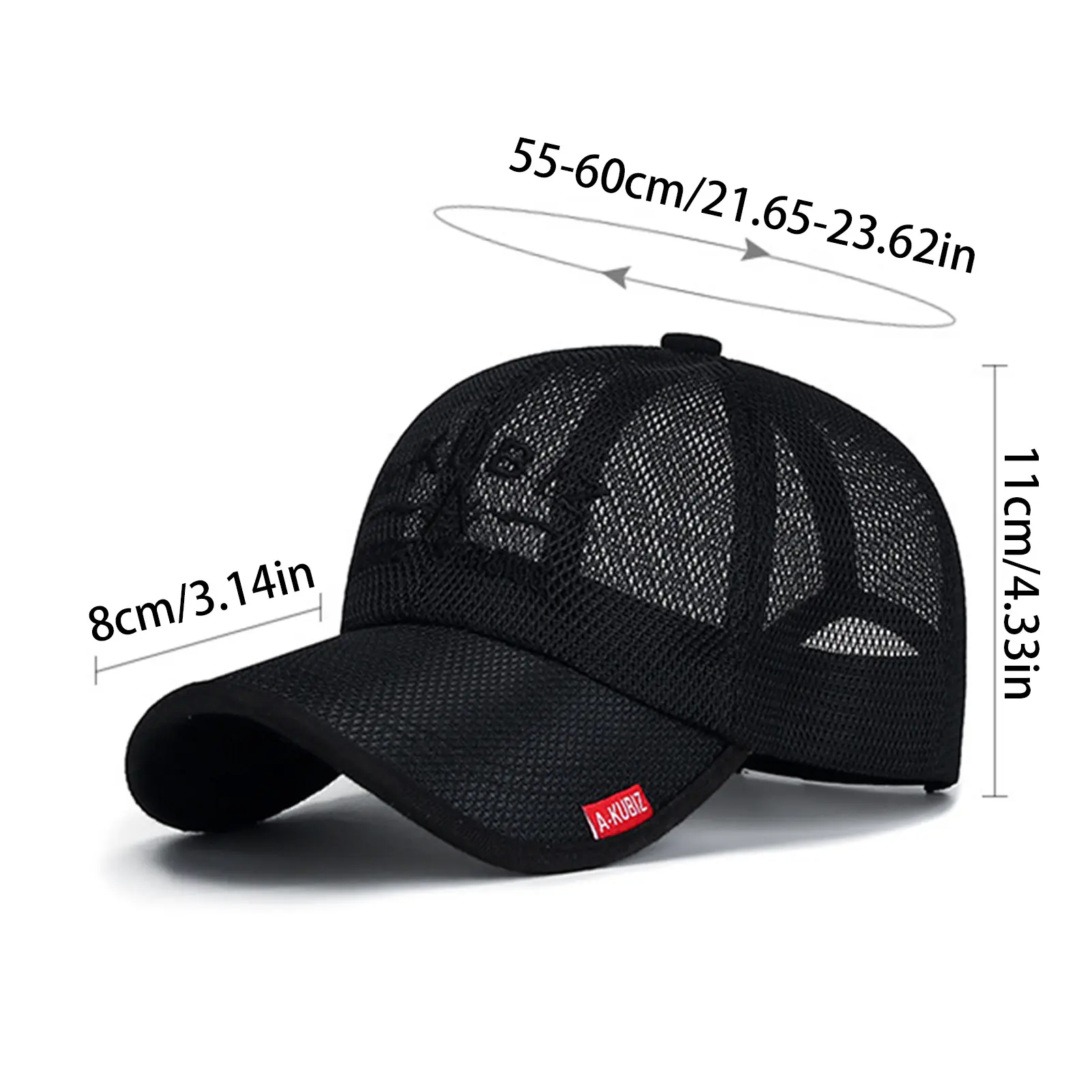 Baseball Cap Basic Men's Breathable Baseball Cap Sports Sun Hat Sun Protection Baseball Hat for Summer Beach Vacation