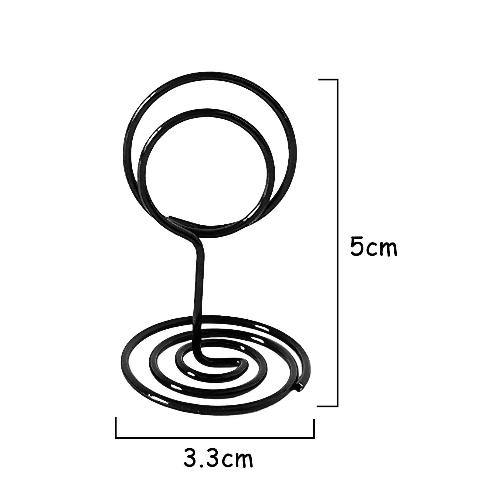 5pcs Dining Slot Card Holder For Centerpieces Table Number Holders Picture Holder Office Memo Clip Wedding Reception Accessories