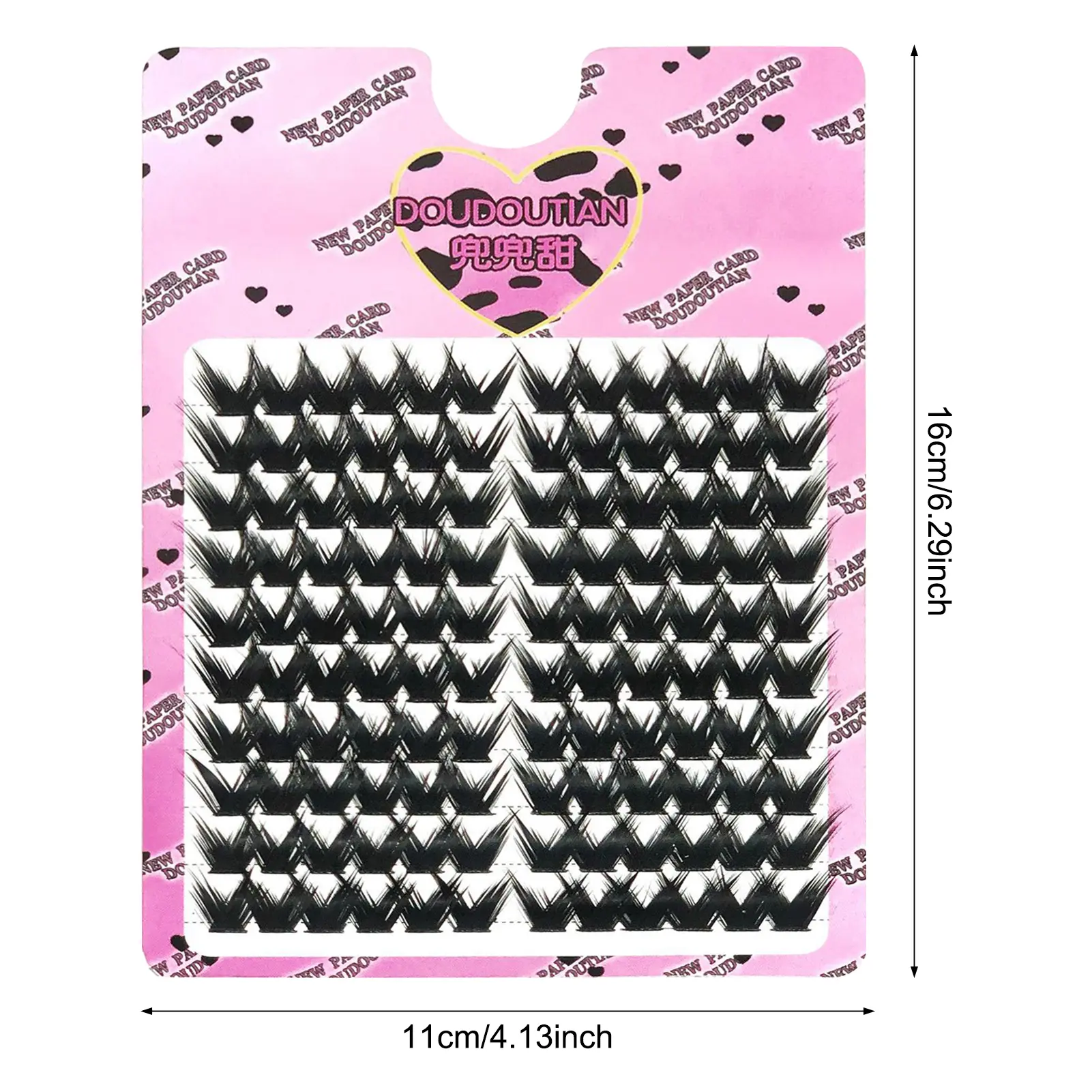 7-12mm False Eyelashes Handmade Individual Single Cluster Clusters Dense Natural Lashes Clusters for Women Girl Makeup Tools