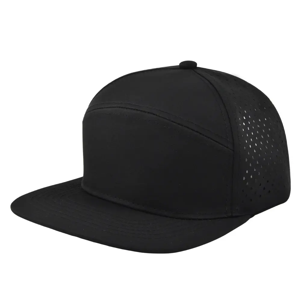 1pc Hard-top Flat-brimmed Hat Adult Mesh Hat Advertising Hip-hop Hat Curved Brim Hat Sunshade Clothing Accessories In Summer