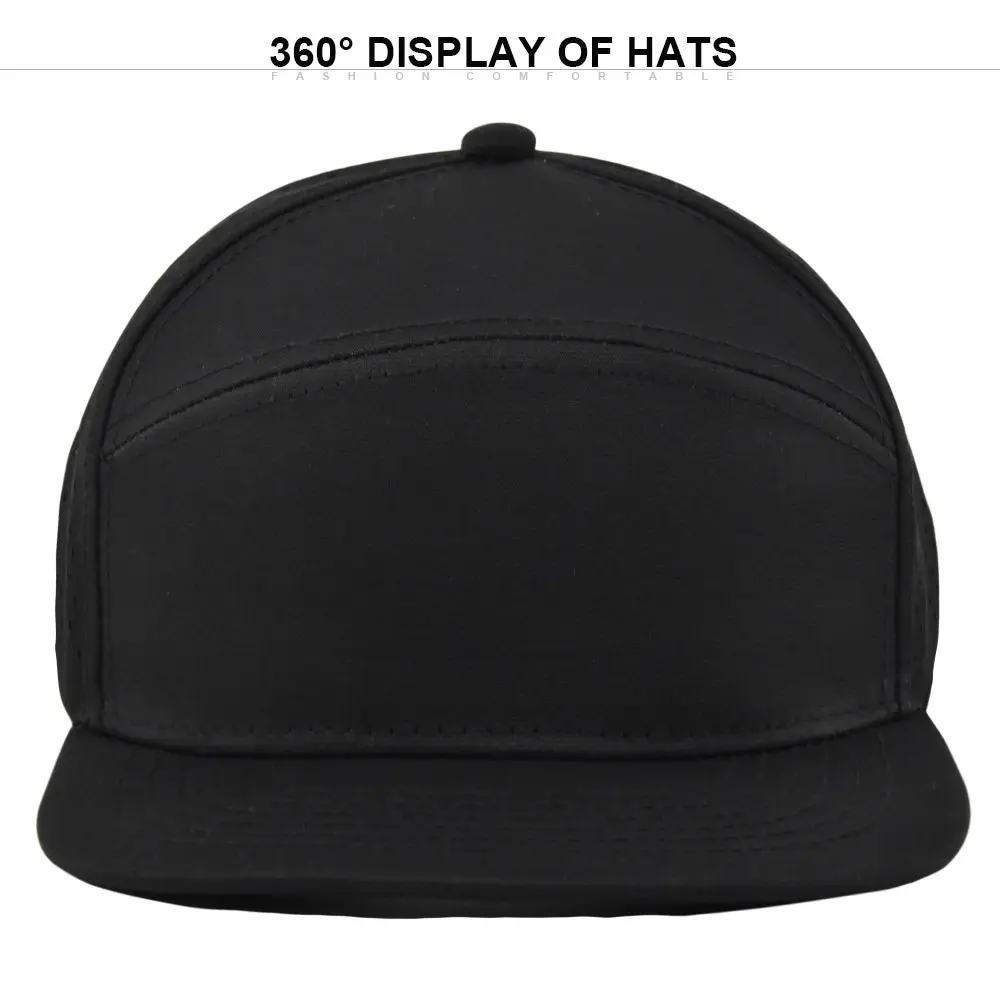 1pc Hard-top Flat-brimmed Hat Adult Mesh Hat Advertising Hip-hop Hat Curved Brim Hat Sunshade Clothing Accessories In Summer