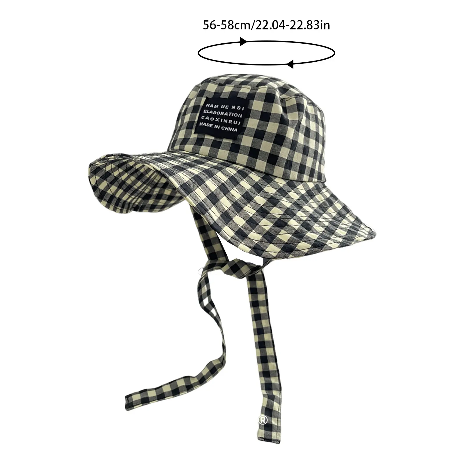 Lady Cap Summer Bucket Fisherman Hats with Strap Breathable Summer Bucket Hats for Fishing Camping Traveling Beach Hats Caps