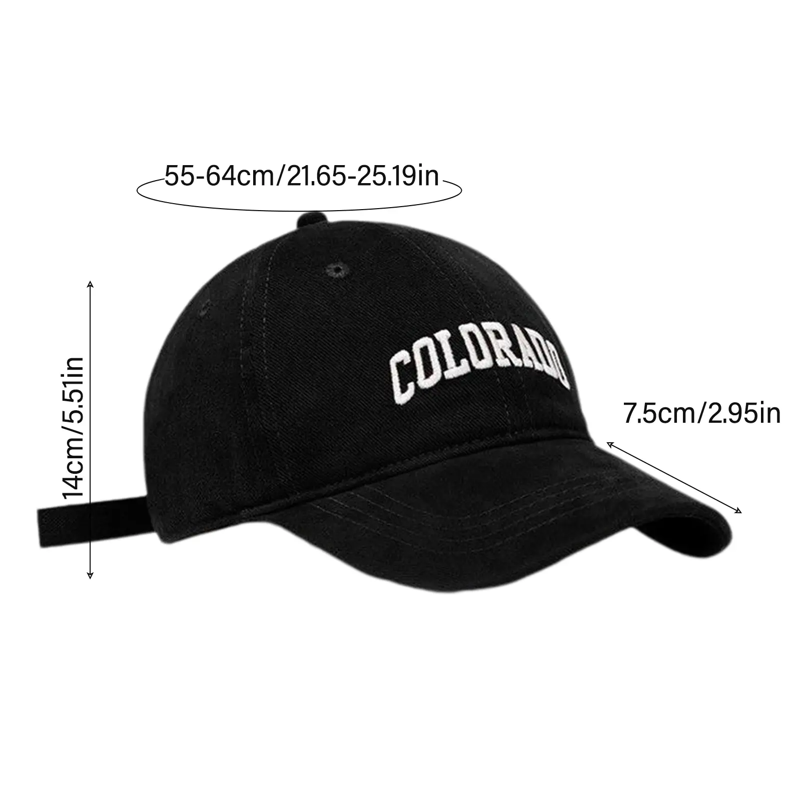 Baseball Cap Summer Sun Summer Fashion Sports Cap Ladies Soft Cotton Sun Hat Running Cap Versatile Unisex Design Durable