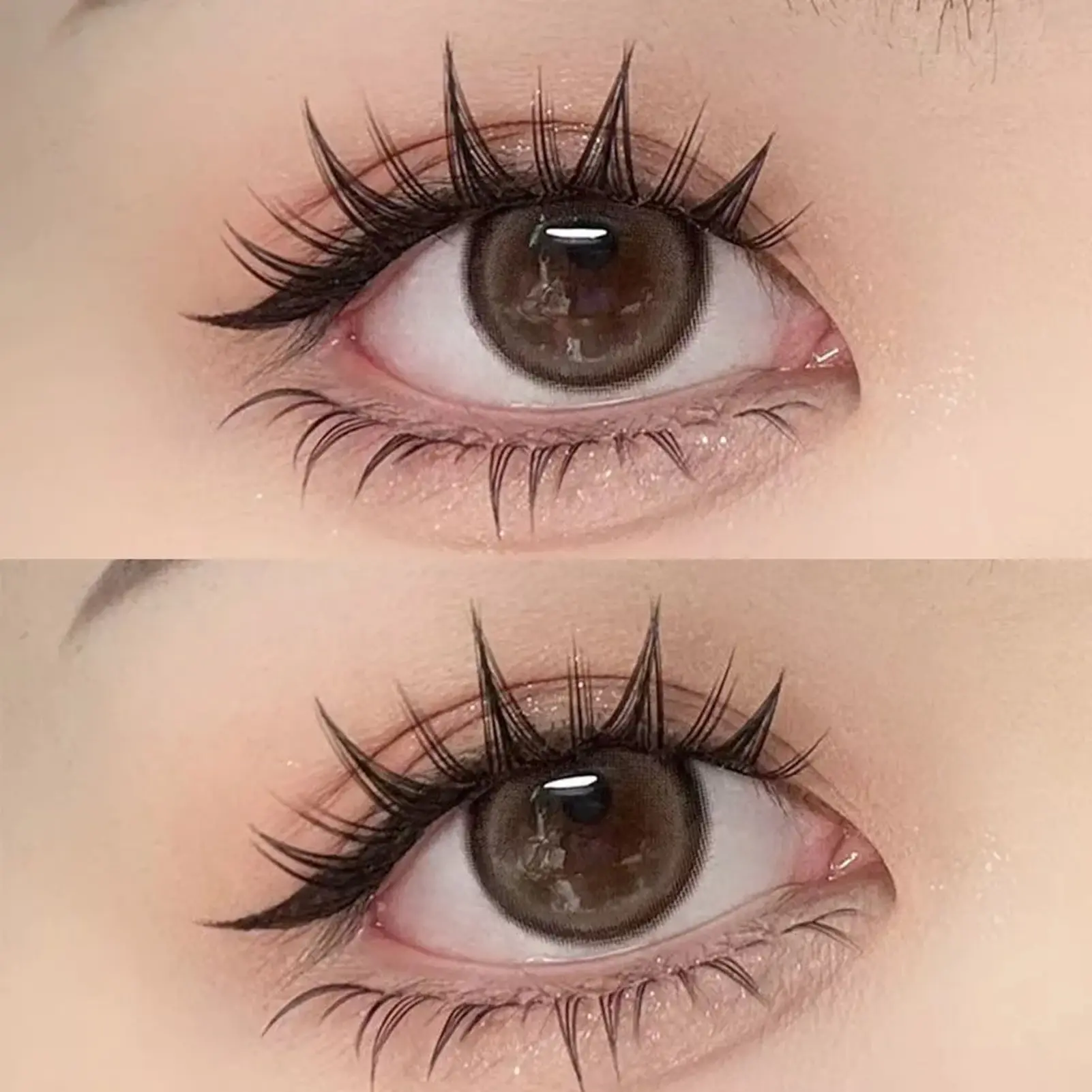 False Eyelashes Mix Length Self Adhesive Lash Clusters Comic Long-Lasting Fake Lashes Perfect for Girls Night Out Eye Makeup