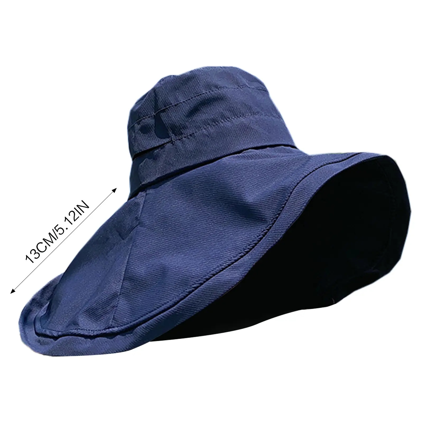 Extra Wide Brim Sun Hat Women Summer Beach 13cm Large Brim With Styling Aluminum Wire Sun Hat With Cover Uv Block Ladies Summer