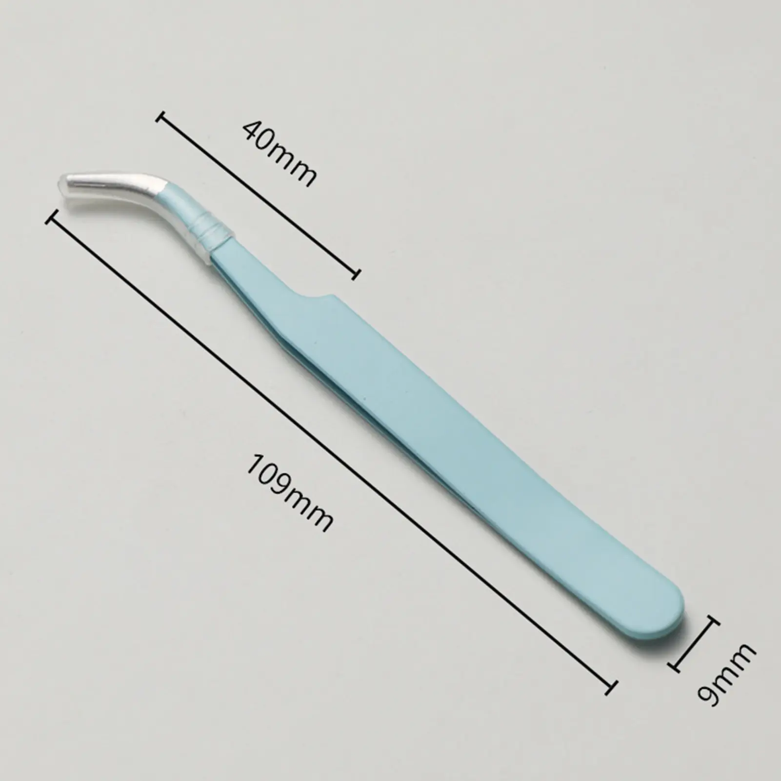 Small Fresh Tweezers Makeup False Eyelashes Tweezers Nail Stickers Paper Clip Shark Tale Scrapbook Stickers Multifunctional.